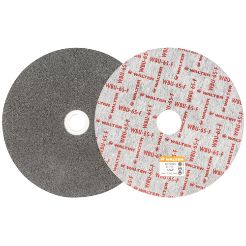 Blendex U Finishing Wheel, 6" Dia., 6SF Grit, Silicon Carbide Auto Electric Service Ltd.