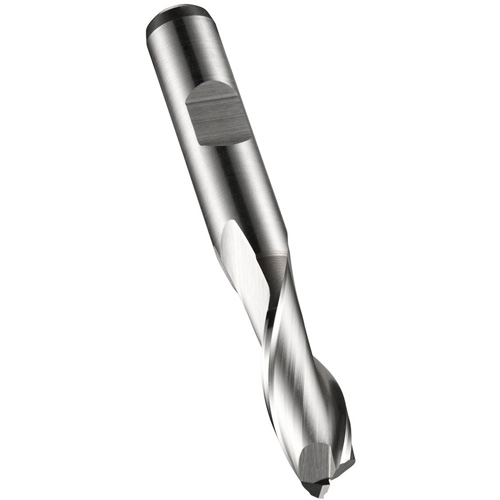 Square End Slot Drill, 1/4" Dia., 66 mm L, 10 mm Shank, High Speed Cobalt Auto Electric Service Ltd.
