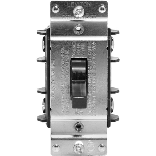 Interrupteur bipolaire monophas&eacute; Auto Electric Service Ltd.
