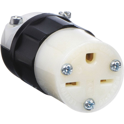 Grounding Straight Blade Connector, 6-15R, Nylon Auto Electric Service Ltd.