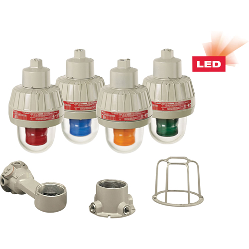 Lumi&egrave;res d'avertissement DEL antid&eacute;flagrantes avec technologie XLT, Continu/Clignotement, Vert Auto Electric Service Ltd.