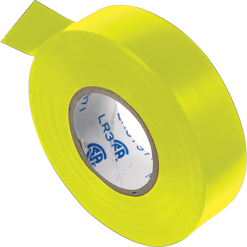 Electrical Tape, 19 mm (3/4") x 20.1 m (66'), Yellow, 7 mils Auto Electric Service Ltd.