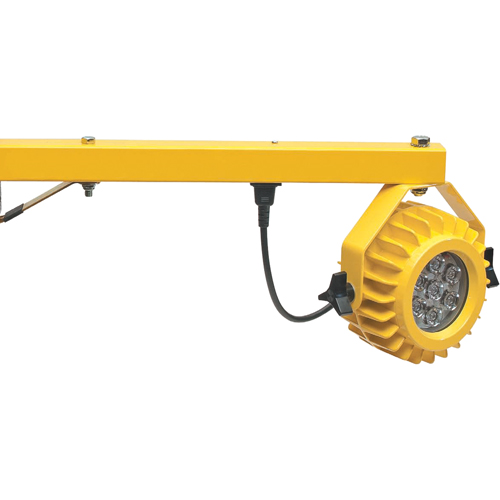 Lampes pour quais de chargement robustes, Bras 60", 300 W, Ampoule DEL, M&eacute;tal Auto Electric Service Ltd.