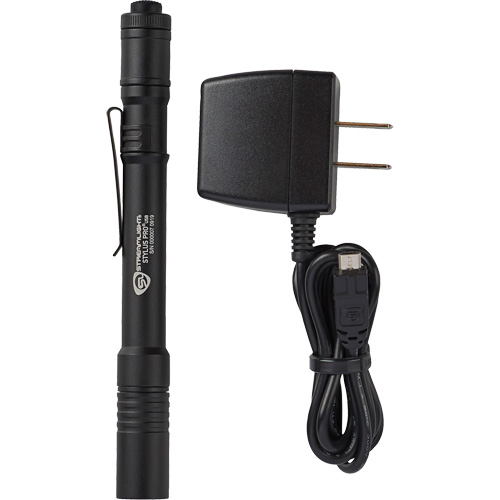 Lampe stylo USB Stylus Pro, DEL, 350 lumens, Corps en Aluminium, piles Rechargeable, Compris Auto Electric Service Ltd.