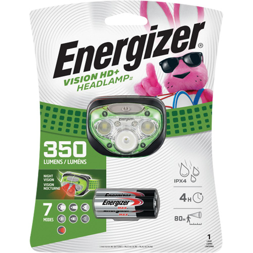 Vision HD+ Headlight, LED, 350 Lumens, 4 Hrs. Run Time, AAA Batteries Auto Electric Service Ltd.