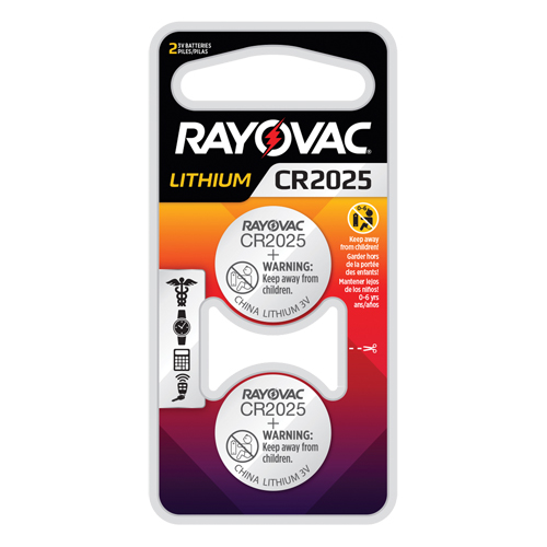 CR2025 Lithium Coin Cell Batteries, 3 V Auto Electric Service Ltd.