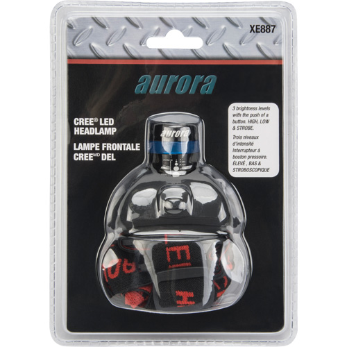 Lampe frontale Cree, DEL, 120 lumens, 6 hres de fonctionnement, piles AAA Auto Electric Service Ltd.