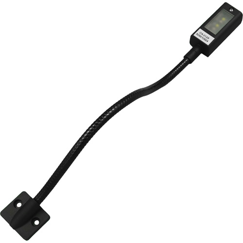LED Gooseneck Maplight, 1 W, LED, 12" Neck, Black Auto Electric Service Ltd.