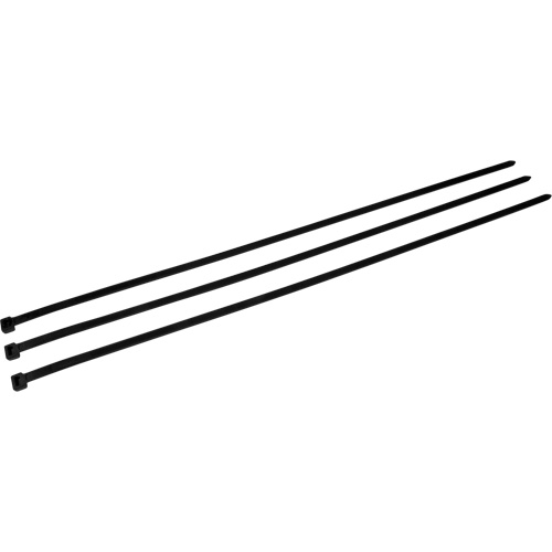 Attache pour c&acirc;bles, Longueur 24", R&eacute;sistance &agrave; la traction 175 lb, Noir Auto Electric Service Ltd.