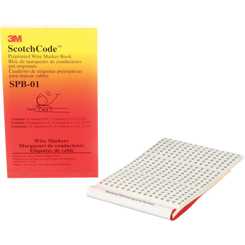 ScotchCode Pre-Printed Wire Marker Book Auto Electric Service Ltd.