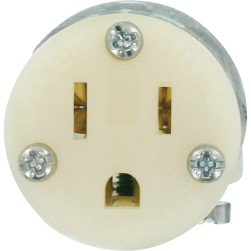 Hospital Grade Extension Plug Connector, 5-15R, Nylon Auto Electric Service Ltd.