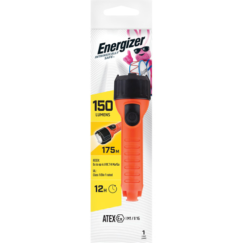 Lampe de poche portative Intrinsically Safe, DEL, 150 lumens, Piles AA Auto Electric Service Ltd.