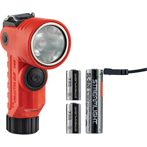 Lame de poche &agrave; alimentation multiple &agrave; angle droit pour casque Vantage 180 X, DEL, Piles Rechargeable/CR123A, Polym&egrave;re de nylon Auto Electric Service Ltd.