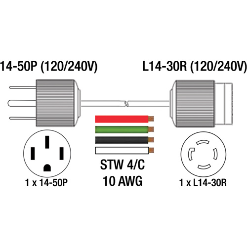 Generator Adaptor Cord Auto Electric Service Ltd.