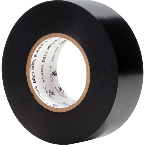 Temflex Vinyl Electrical Tape 1700, 25.4 mm (1") x 20.1 m (66'), Black, 7 mils Auto Electric Service Ltd.