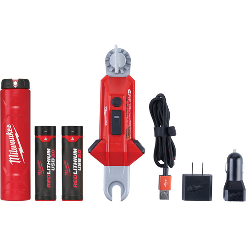 Lampe USB polyvalente REDLITHIUM pour perche isolante, DEL, Piles Rechargeable, Aluminium Auto Electric Service Ltd.