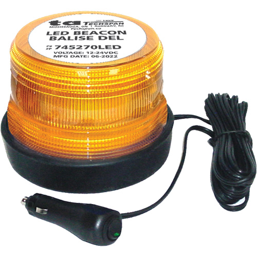 Junior Low Profile Warning Light, Strobe, Amber Auto Electric Service Ltd.