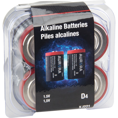 Industrial Alkaline Batteries, D, 1.5 V Auto Electric Service Ltd.