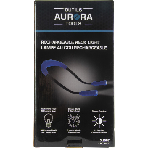 Lampe de travail, Lampe tour de cou, Rechargeable, 300 lumens Auto Electric Service Ltd.