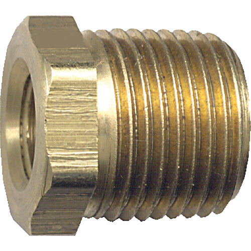 R&eacute;duction m&acirc;le-femelle pour tuyau, 3/8" x 1/4", NPT x FPT, Laiton Auto Electric Service Ltd.
