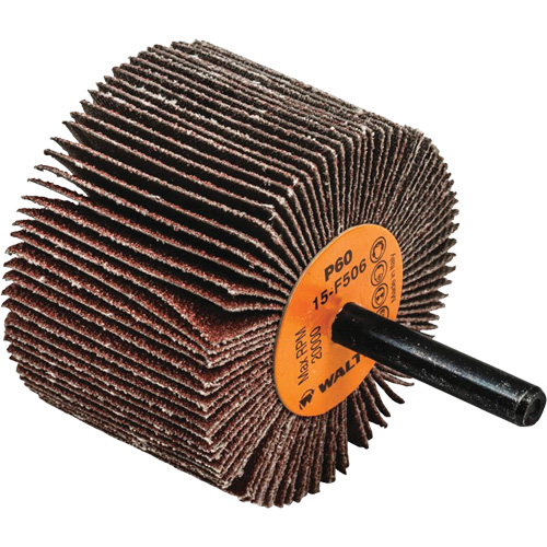 Coolcut Flap Wheel, Aluminum Oxide, 60 Grit, 2-1/2" x 1-1/2" x 1/4" Auto Electric Service Ltd.