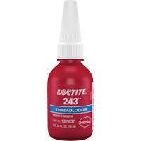 Threadlocker 243 Oil Tolerant, Blue, Medium, 10 ml, Bottle Auto Electric Service Ltd.