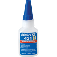 431 Surface Insensitive Instant Adhesive, Clear, Bottle, 20 g Auto Electric Service Ltd.