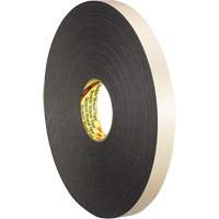Double-Coated Foam Tape, 33 m (108') L x 12.7 mm (1/2") W, 62 mils, Polyethylene Auto Electric Service Ltd.
