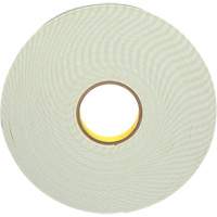Double-Coated Foam Tape, 33 m (108') L x 25.4 mm (1") W, 62 mils, Urethane Auto Electric Service Ltd.
