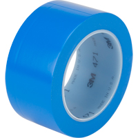 471 Vinyl Tape, 50.8 mm (2") W x 32.9 m (108') L, 5.3 mils, Blue Auto Electric Service Ltd.