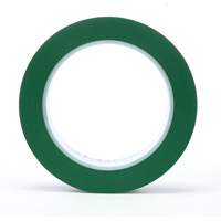 471 Vinyl Tape, 25.4 mm (1") W x 32.9 m (108') L, 5.2 mils, Green Auto Electric Service Ltd.