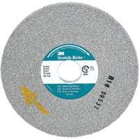 Meule d'&eacute;barbage EXL Scotch-Brite, 6" x 1/2", Arbre de 1", Oxyde d'aluminium Auto Electric Service Ltd.