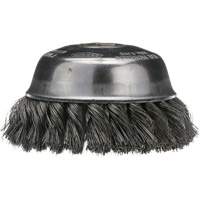 Knotted Cup Brush, 4" Dia. x 5/8"-11 Arbor Auto Electric Service Ltd.