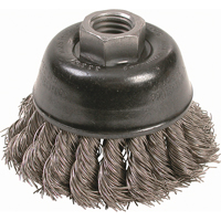 Knot Wire Cup Brushes - High Speed Small Grinder, 2-3/4" Dia. x 5/8"-11 Arbor Auto Electric Service Ltd.
