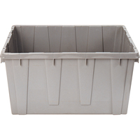Contenant emboîtable, 21,1" la x 17,7" p x 12" h, Gris Auto Electric Service Ltd.