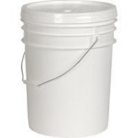 Seau d'usage g&eacute;n&eacute;ral sans couvercle, Plastique, 4 L Auto Electric Service Ltd.