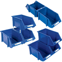 Stack & Hang Bin, 7-7/8" W x 7" H x 17-11/16" D, Red Auto Electric Service Ltd.