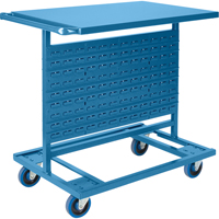 Bin Carts - Cart Only, Double-sided, 24" W x 38-1/2" D x 36-1/2" H Auto Electric Service Ltd.