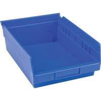 Bacs pour tablette en plastique, 8-3/8" la x 4" H x 11-5/8" p, Bleu, Capacit&eacute; 15 lb Auto Electric Service Ltd.