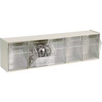 Syst&egrave;me de casiers modulaires Tip-Out, 23-5/8" la x 5-1/4" p x 6-1/2" h, 5 tiroirs Auto Electric Service Ltd.