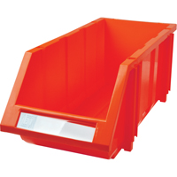 Stack & Hang Bin, 7-7/8" W x 7" H x 17-11/16" D, Red Auto Electric Service Ltd.