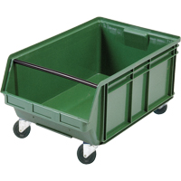 Mobile Giant Stacking Bin, 11-7/8" H x 18-3/8" W x 29" D, 150 lbs. Capacity, Green Auto Electric Service Ltd.