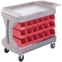 PROCART, GRAND A/36 BACS BLEU #CB099, &agrave; deux c&ocirc;t&eacute;s, 36 bacs, 45-5/18" la x 24" p x 34-3/4" h Auto Electric Service Ltd.