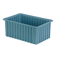 Contenants Divider Box, Poly&eacute;thyl&egrave;ne, 16,5" la x 10,9" p x 7" h, Bleu p&acirc;le Auto Electric Service Ltd.