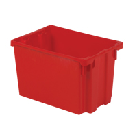 Contenants Stack-N-Nest Polylewton, 12,1" x 19,4" x 12,9", Rouge Auto Electric Service Ltd.