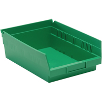 Bacs pour tablette, 8-3/8" la x 4" H x 11-5/8" p, Vert, Capacit&eacute; 30 lb Auto Electric Service Ltd.