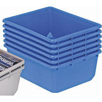 Contenants emboîtables QuanTub, 19" la x 24,5" p x 9,5" h, Bleu Auto Electric Service Ltd.