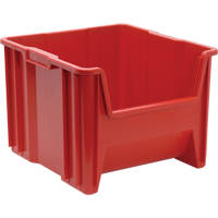 Contenants &agrave; empiler g&eacute;ants, 16,5" la x 17,5" p x 12,5" h, Rouge Auto Electric Service Ltd.