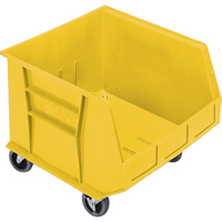 Bac mobile, 14" ha x 16-1/2" la x 18" p, Capacit&eacute; de 75 lb, Jaune Auto Electric Service Ltd.