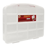 Bac de rangement clair avec compartiments, 13" la x 10-1/4" p x 2-3/8" h, 10 compartiments Auto Electric Service Ltd.
